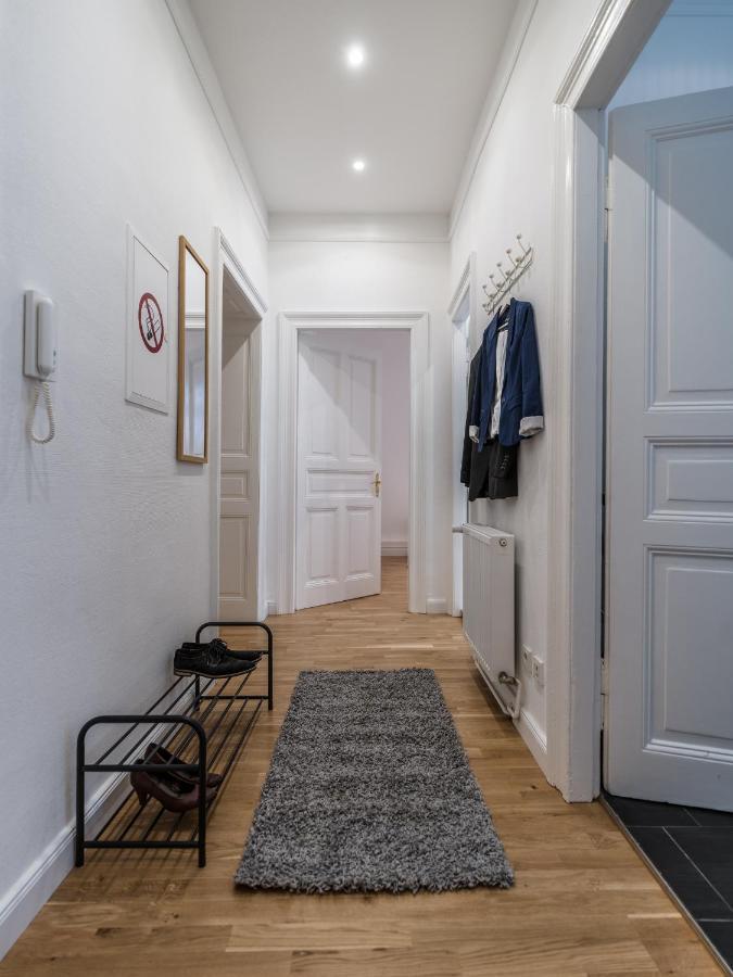 Hochwertige Altbauwohnung Im Modernen Stil In Wiesbaden - Kueche - Terrasse - Wlan - Zentral Bagian luar foto